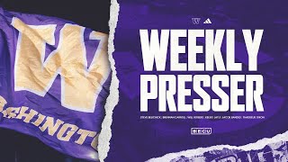 UW Football Weekly Press Conference October 22 2024 [upl. by Yesrej986]