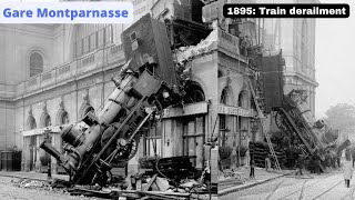 Gare Montparnasse derailment 1895 [upl. by Kubis661]