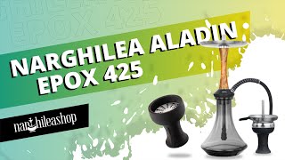 Narghilea Aladin Epox 425  Eleganta si Performanta  Review  narghileashopro [upl. by Bromleigh]