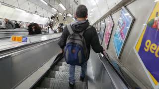 London Underground Journey Holborn to London Bridge 20 October 2021 [upl. by Eidnalem345]