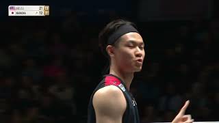 HIGHLIGHTS  LEE Zii Jia vs Kodai NARAOKA [upl. by Tova340]