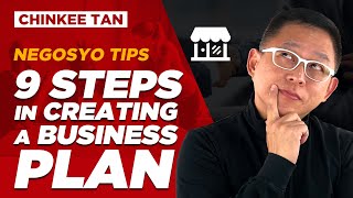 NEGOSYO TIPS 9 Steps In Creating A Business Plan [upl. by Darken309]