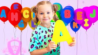 Chanson ABC anglais  Apprendre lalphabet anglais pour les enfants avec Diana [upl. by Teece]