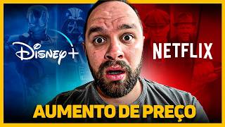 🚨NETFLIX SUBIU O PREÇO Disney TAMBÉM Preço planos e novas assinaturas GUIA DO STREAMING [upl. by Ianthe]