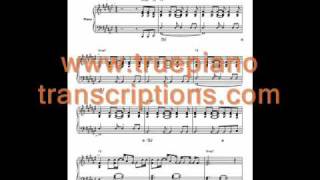 Empire State of Mind Part 2 Piano cover and sheet music transcription [upl. by Pryce]