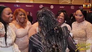 39th Annual Steller Awards Blue Carpet Event with SOUL TV with Hostess Masheba Webb [upl. by Nolyd]