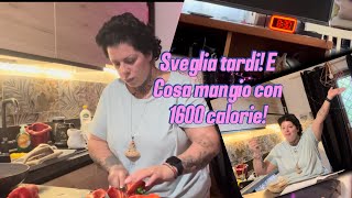 Sveglia tardiCosa mangio con 1600 calorie [upl. by Lledniuq34]