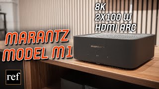 Unboxing Marantz Model M1  Streamingförstärkare med 2x100W [upl. by Ydnic129]