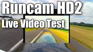 Runcam HD2 live video output test for FPV [upl. by Shaer]