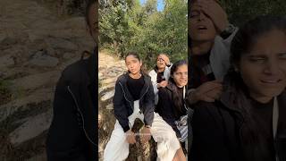 First time trek with sisters 😍  Haalat kharaab 🫠  shorts minivlog vlog brothersister [upl. by Noj]