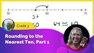 Rounding twodigit numbers to the nearest ten [upl. by Tadeas]