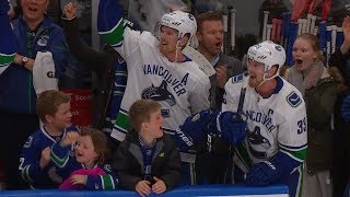 Sedins close amazing career with family on the bench [upl. by Wiley]