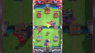 royal recruits royal hogs deck 🤯  clash royale  shorts battleroyale supercell [upl. by Tiffanie]