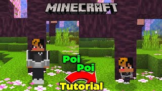 How to make Poi Poi Minecraft Video  Poi Poi Video Kaise Banaen  Poi Poi Mods [upl. by Leoine92]