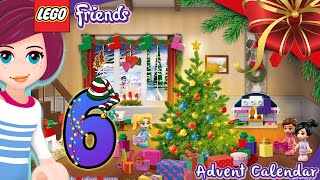 Its December 6 Opening Lego Friends Advent Calendar 2021 [upl. by Salocin886]