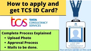 TCS ID Card 2023  How to apply for New Employee ID Card  Supervisor Approval and Complete Details [upl. by Aloisius]