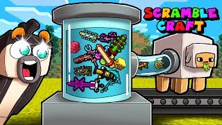 Minecraft  OVERPOWERED MACHINES CRAFT EASY ITEMS Scramble Craft [upl. by Hake]