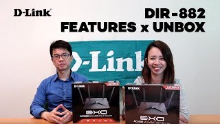 DIR 882  AC2600 EXO MUMIMO WiFi Router Features  Unbox [upl. by Aramaj]