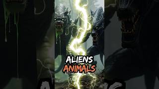 Alien Animals Epic Hybrids in 4K shorts hybrids [upl. by Drahsar405]