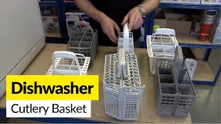 How to replace a dishwasher cutlery basket [upl. by Geithner]