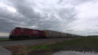 BNSF Marceline Sub and NS Transcon Part 2 [upl. by Ringler]