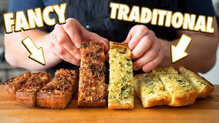 Perfect Homemade Garlic Bread 3 Ways [upl. by Aisylla172]