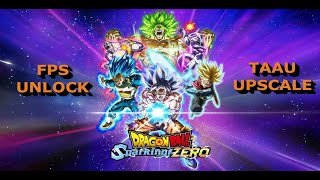 NUEVO Potenciador de rendimiento  Desbloquear FPS  Activar TAAU y mas DRAGON BALL Sparking ZERO [upl. by Avan]