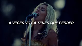 Miley Cyrus  The Climb Live Performance by Disney  Sub Español [upl. by Arykahs]