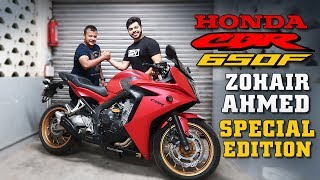 Living with it Ep No 7  Honda CBR 650F  Feat Zohair Ahmed [upl. by Mcevoy564]