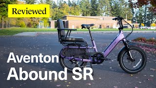 The most advanced Aventon yet  Aventon Abound SR ebike cargobike aventon [upl. by Sedgewinn]