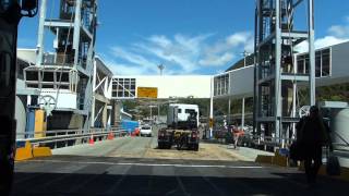 Departing Interisland Ferry at Picton [upl. by Nwahsit]