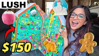 UNBOXING THE BEST ADVENT CALENDAR YET  LUSH 2024 CALENDAR [upl. by Elahcim]