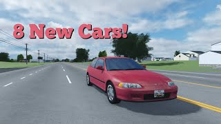 8 Added New Cars  Eldersburg Maryland Roblox [upl. by Attener]