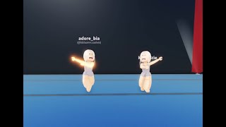 ORA  ALDC  Dance Moms Duet Dance  Wishbone  Roblox [upl. by Klenk79]