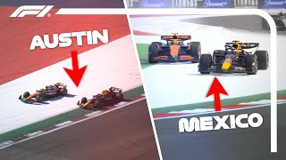 Verstappen vs Norris Got Spicy In Austin and Mexico City [upl. by Carnes187]