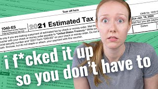 SelfEmployed Taxes What Freelancers NEED to Know [upl. by Derian]