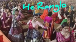 He Ranglo  Heart killer garba anand prapti mehta  garba anand share [upl. by Silbahc]