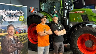 Argsy and The FarmSim Guy LIVE From FarmCon24 [upl. by Berfield]