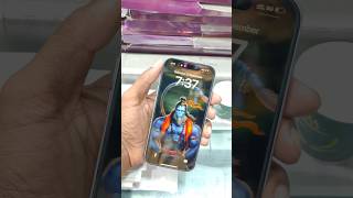 Iphone 15 edge to edge tampered glass with silicon border high quality glass viralshort viralvideo [upl. by Nauj860]