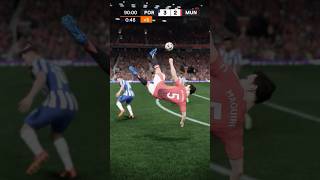 Harry Maguire’s goal vs Porto to save Ten Hag 🤯 eafc eafc25 fc25 fut football shorts [upl. by Aisetal635]