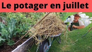 Le potager en juillet suite [upl. by Asilenna]