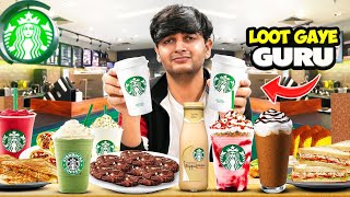 Trying Entire Menu of Starbucks [upl. by Barcus]