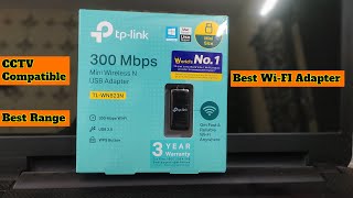 TPLINK 300 Mbps Mini Wireless Network USB WiFi Adapter  TLWN823N  WiFi adapter for CCTV camera [upl. by Assili]