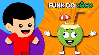 FUNK DO CÔCO  Animadinhos Música Infantil [upl. by Claudy]