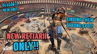 Conquerors Blade Retiarii ONLY Finding Their Strengths  Colosseum PVP Gameplay Season 13 [upl. by Belier815]