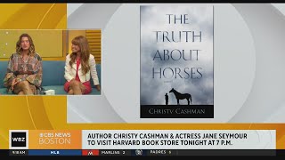 Author Christy Cashman and awardwinning actress Jane Seymour promote new novel quotThe Truth About Hor [upl. by Pesvoh993]