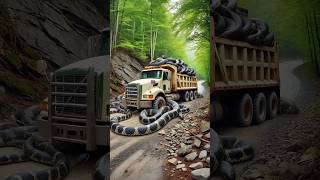 Evolution from a Dump Truck Surrounded by Snakes to a Rusty Truck on the Edge of a Ravine [upl. by Htebasile792]