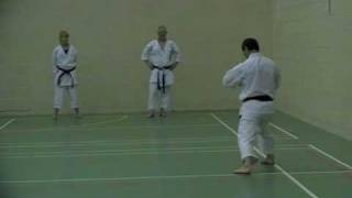 JKS Karate Kagawa sensei teaching Kanku Dai [upl. by Anawk]