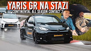 YARIS GR NA STAZI AllSeasonContact 2 [upl. by Iraam78]