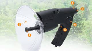 Best Parabolic Listening Device On Amazon 2023 [upl. by Atteynot]